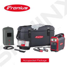 FRONIUS ACCUPOCKET 150 BATTERY POWERED 230V + CASE/ACCESORIES FRONIUS ACCUPOCKET 150 BATTERY POWERED 230V + CASE/ACCESORIES
