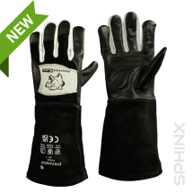 PANTHER BLACK MIG GAUNTLET SIZE 8 PANTHER BLACK MIG GAUNTLET SIZE 8